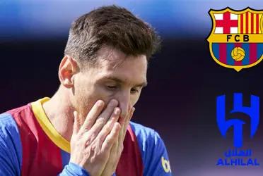 Lionel Messi tiene futuro asegurado pero no sería ni FC Barcelona ni Al Hilal FC