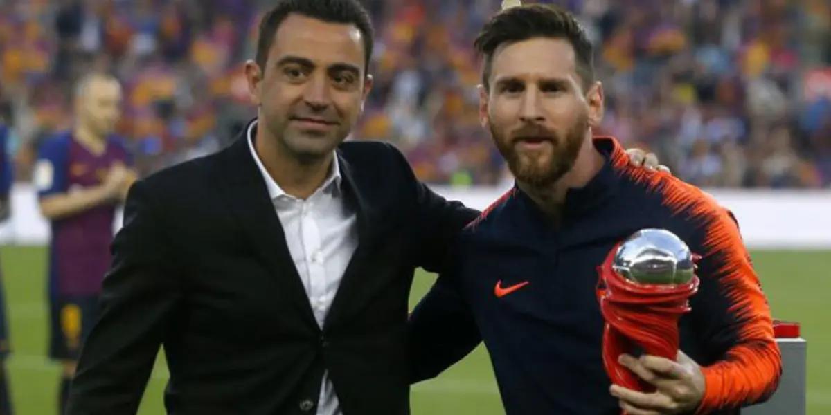 Lionel Messi tiene la intención de volver al FC Barcelona y Xavi ya lo sabe