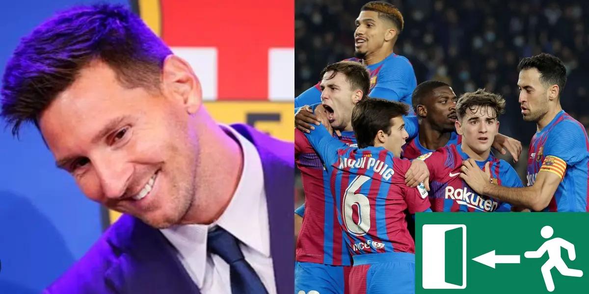 Lionel Messi tiene todo para ponerse nuevamente la del FC Barcelona, mientras otro jugador ya encontró nuevo equipo