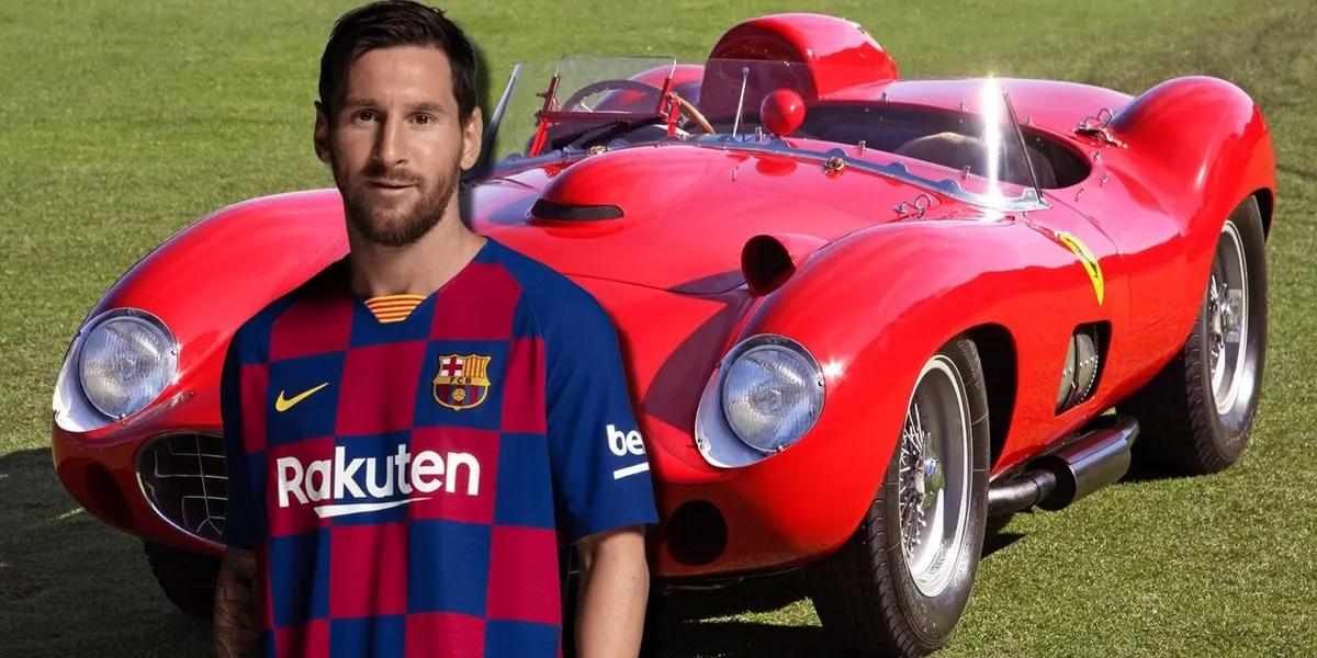 Lionel Messi tiene un carro que supera toda expectativa y vale millones, pero en el inicio tenía un coche humilde