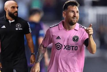 Lionel Messi tiene un equipo de seguridad que se dedica a cuidar su enorme figura en cada lugar que va