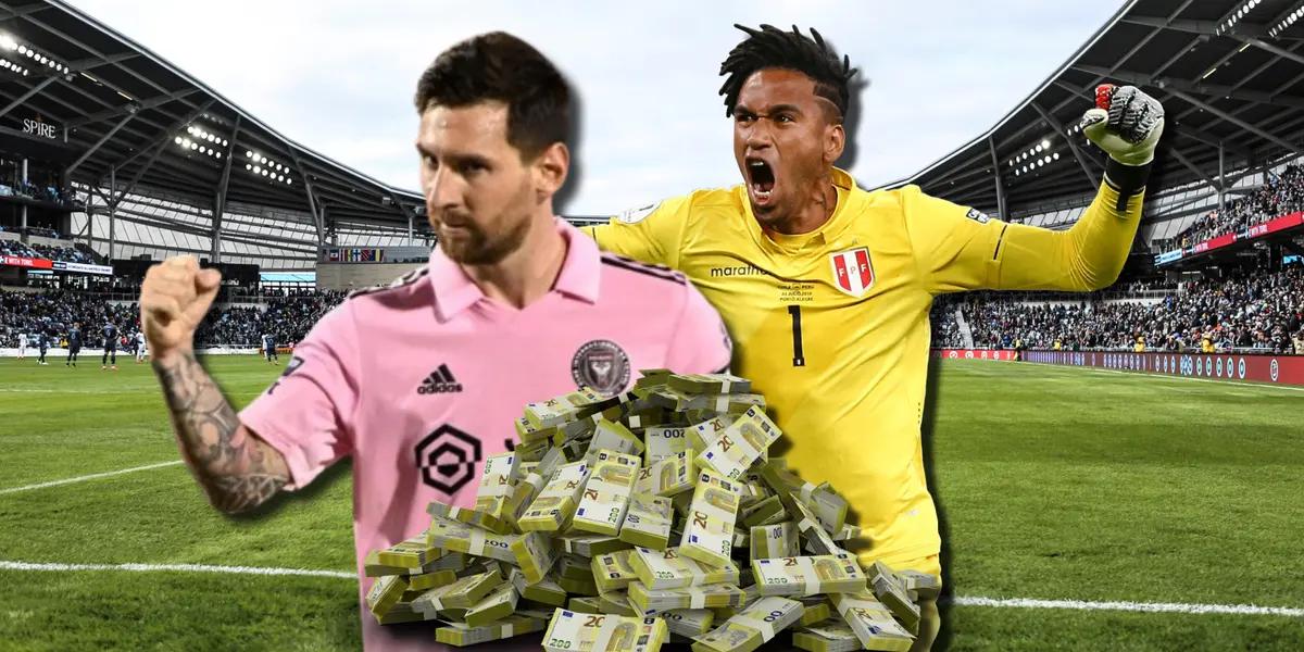 Lionel Messi tiene un salario astronómico en el Inter Miami, no así Pedro Gallese que actúa para Orlando City