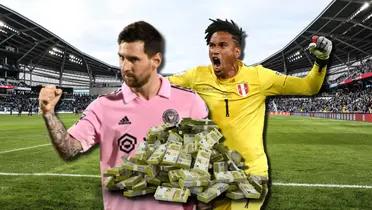 Lionel Messi tiene un salario astronómico en el Inter Miami, no así Pedro Gallese que actúa para Orlando City