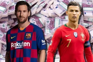 Lionel Messi tiene una fortuna de 400 millones de euros en su cuenta de banco, esto debería trabajar Cristiano Ronaldo para igualarlo