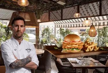 Lionel Messi tiene una marca propia de hamburguesa y ahora se puede conseguir en Madrid