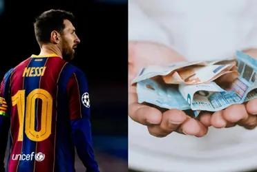 Lionel Messi tiene una respuesta ante le pobre salario que le ofreció el FC Barcelona para que regrese