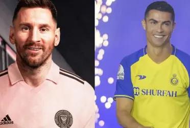 Lionel Messi tomó la decisión de ir a jugar a Estados Unidos y Cristiano Ronaldo fue contundente con su postura