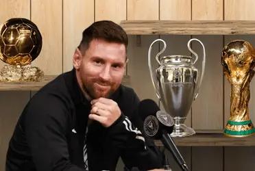Lionel Messi tomó la palabra por primera vez en una larga conferencia y confirmó cuál es su título favorito