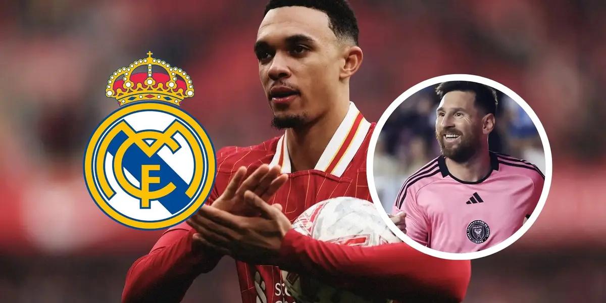 Lionel Messi - Trent Alexander-Arnold (Foto: X)