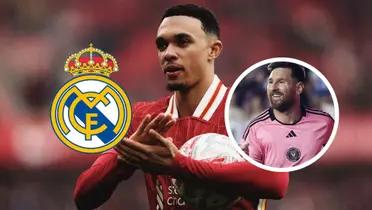 Lionel Messi - Trent Alexander-Arnold (Foto: X)