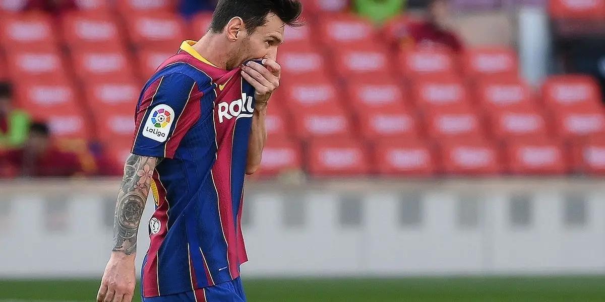 Lionel Messi ante uno de los peores arranques de temporada de su historia.