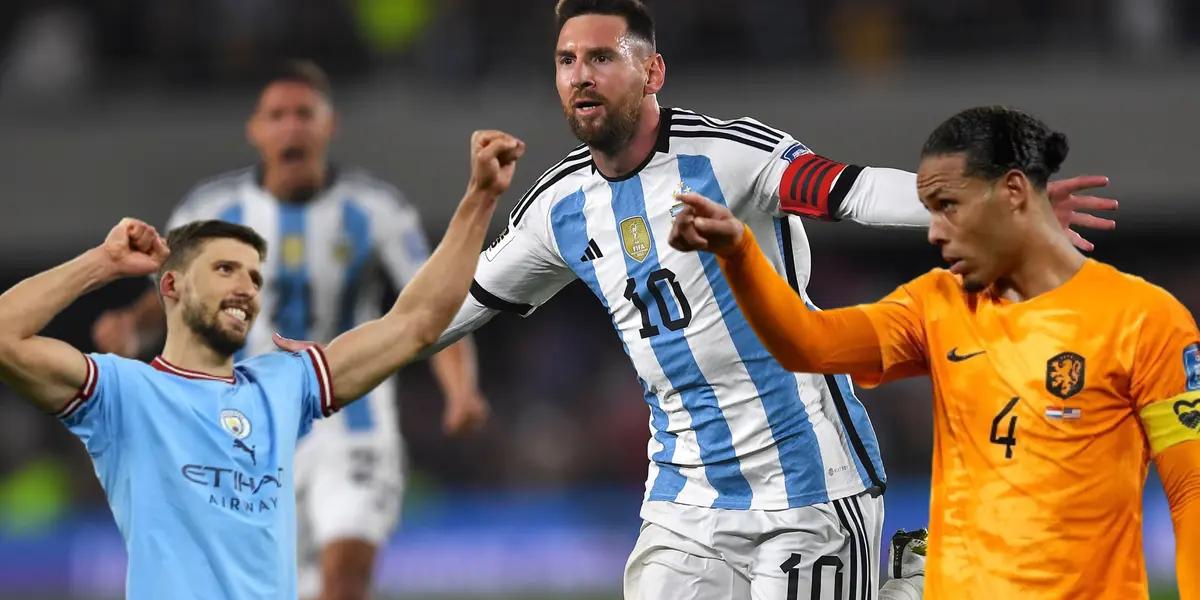 Lionel Messi viene de brillar ante Ecuador y ahora eligio al mejor defensor central del mundo según su visión.