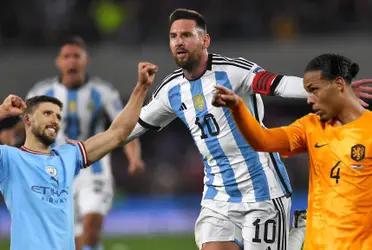 Lionel Messi viene de brillar ante Ecuador y ahora eligio al mejor defensor central del mundo según su visión.