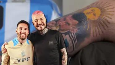 Lionel Messi y Marcelo Tinelli / Foto: Olé