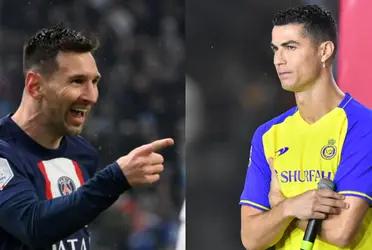 Lionel Messi y una nueva humillación para Cristiano Ronaldo, pese a que juegan en ligas totalmente diferentes