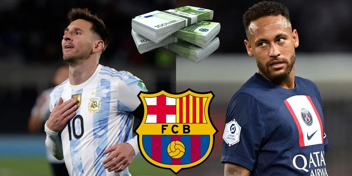 Lionel Messi ya está en Inter de Miami y quiere jugar con sus amigos pero Neymar no está en esa lista y puede llegar a FC Barcelona por este sueldo
