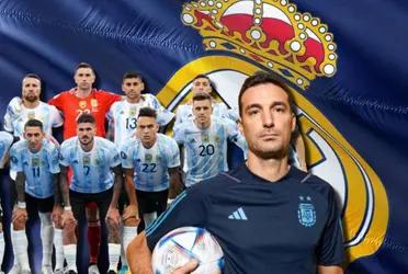 Lionel Scaloni está como opción para dirigir al Real Madrid, luego de poner en duda su continuidad en la Selección de Argentina