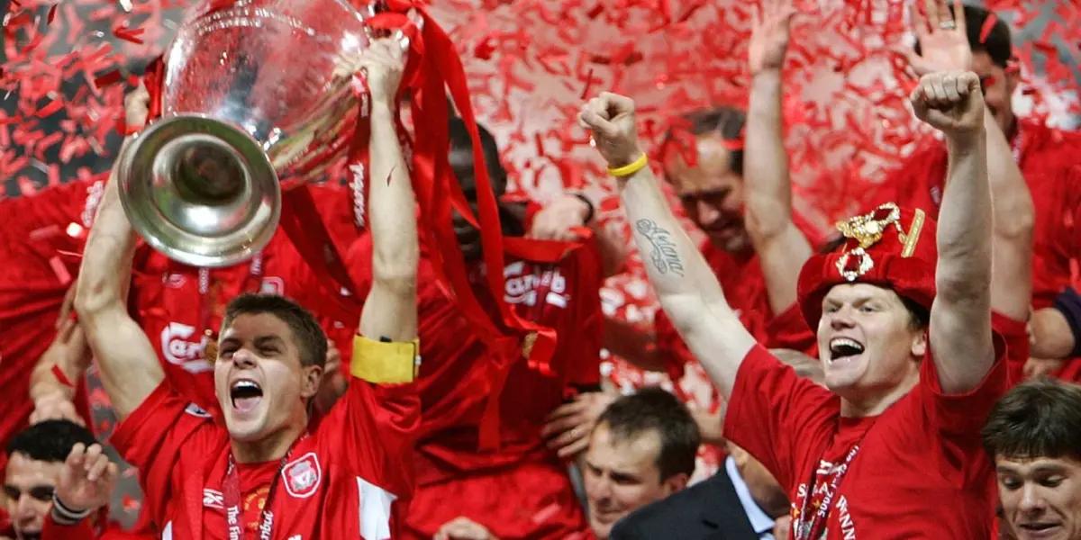 Liverpool enfrentará este año al Real Madrid por la final de la UEFA Champions League. El equipo inglés ganó seis veces el máximo trofeo continental, así que hoy recordaremos su título más legendario: la final de Champions de la temporada 2004/05 ganada al Milan de Italia.