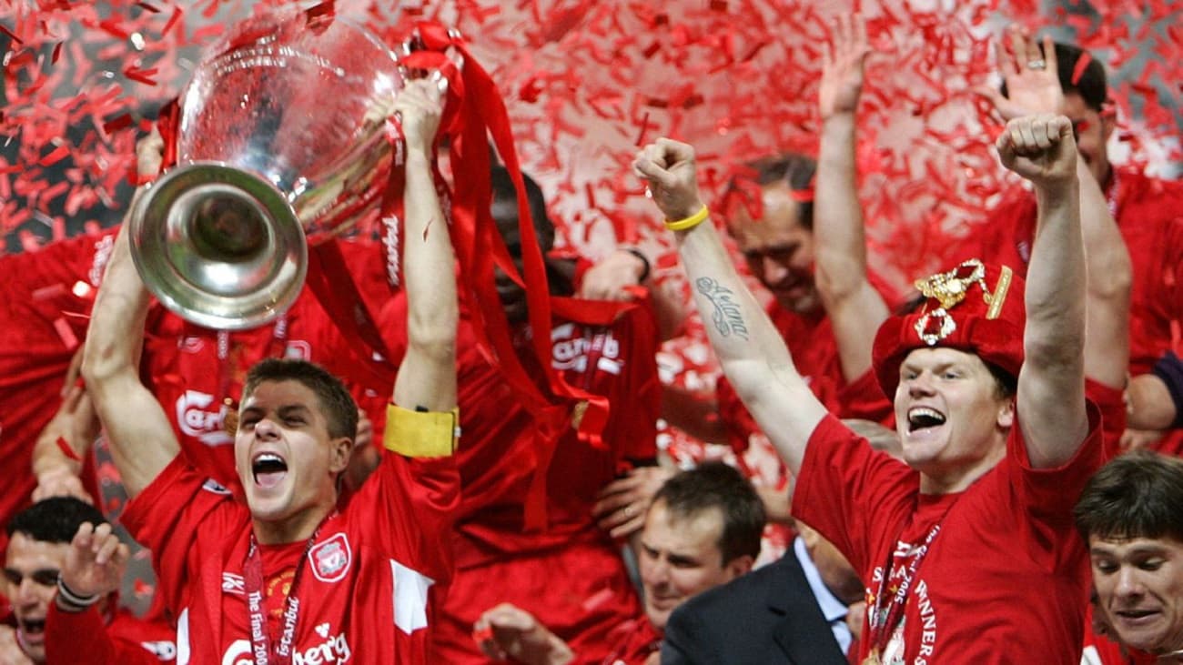 Liverpool enfrentará este año al Real Madrid por la final de la UEFA Champions League. El equipo inglés ganó seis veces el máximo trofeo continental, así que hoy recordaremos su título más legendario: la final de Champions de la temporada 2004/05 ganada al Milan de Italia.