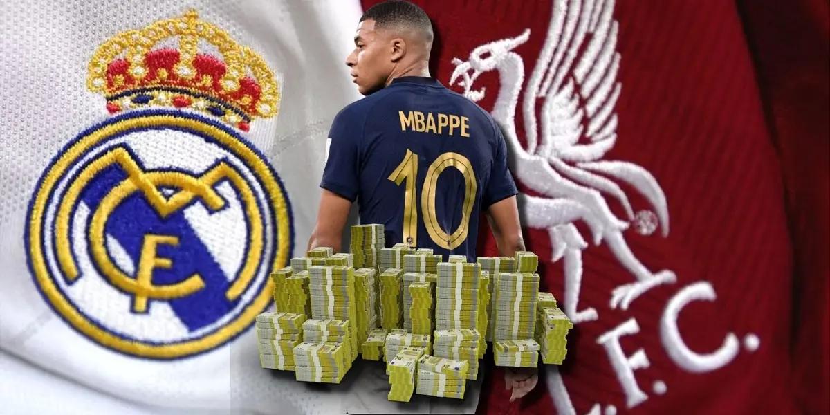 Liverpool hará el intento para fichar a Kylian Mbappé, ahora que el Real Madrid ya no lo tiene en cuenta