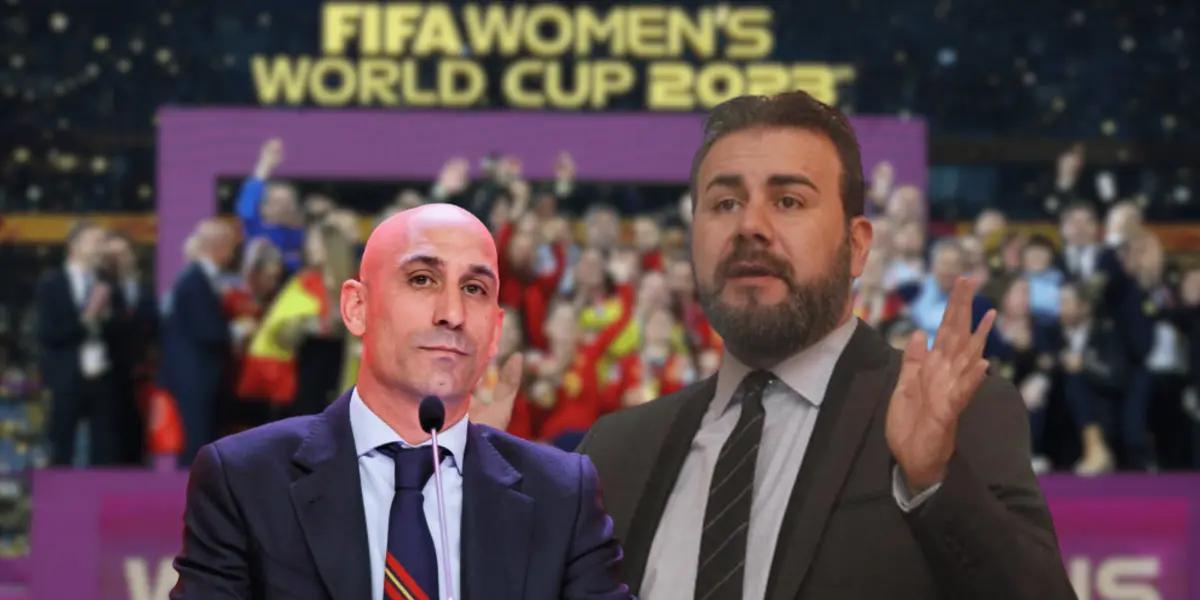 Llega por parte del presidente del CENAFE y lo ha hecho ante el CSD por su accionar en la premiación de la copa del mundo