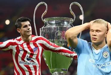 Llegó a tocar la cima con el conjunto Merengue y ahora asegura que el atacante del Aleti es superior al del City