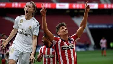 Llorente amargó al Real al último minuto con Atleti y mira la reacción de Modric