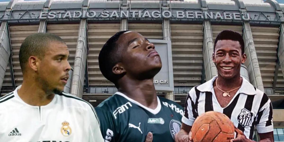 Lo comparan con Pelé y Ronaldo pero Endrick confesó qué jugador desea ser