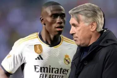 Lo iban a mandar regalado del Madrid pero mira lo que hizo Mendy para convencer a Ancelotti