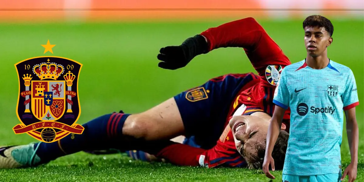 Lo padeció Gavi, la nueva jugada de España con Yamal que preocupa a Barça