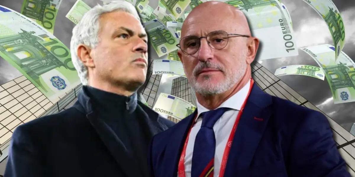 Lo que cobra Mourinho y reemplazar a De La Fuente porque la Roja le quedó grande