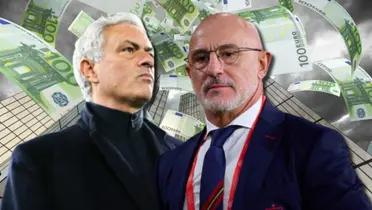 Lo que cobra Mourinho y reemplazar a De La Fuente porque la Roja le quedó grande