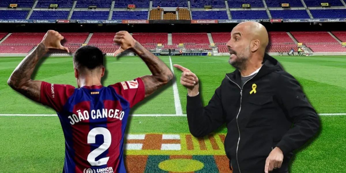 Lo que está dispuesto a hacer Cancelo por quedarse en el Barça, no gustó al City