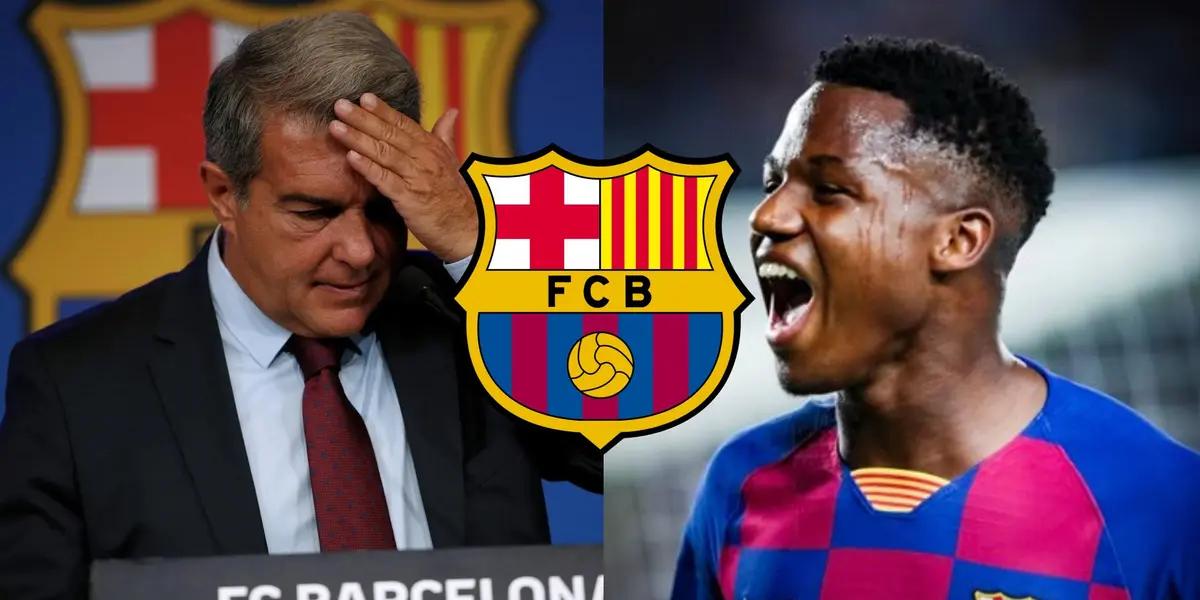 Lo que hizo Ansu Fati para no ser vendido del Barcelona
