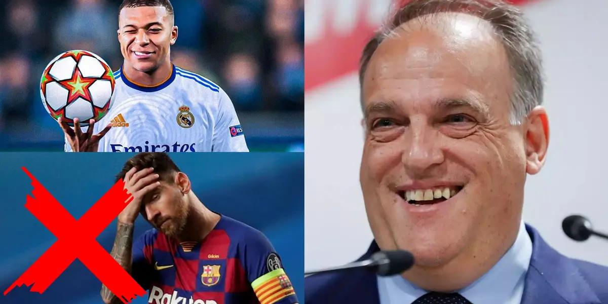 Lo que hizo Javier Tebas y enfureció al FC Barcelona