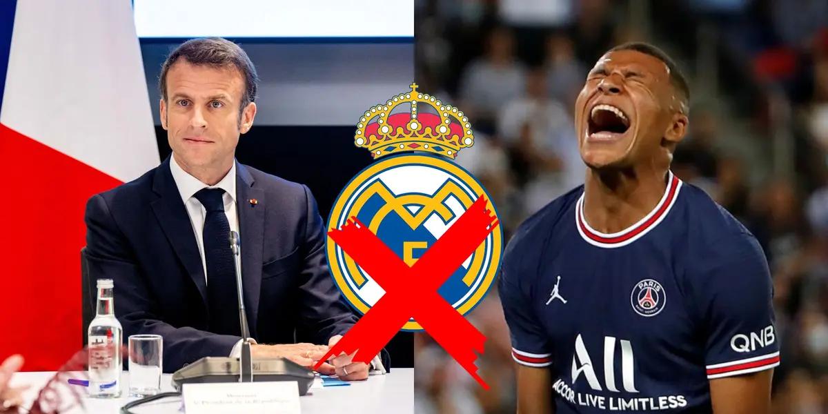 Lo que hizo Macron que para impedir que Mbappé abandona PSG