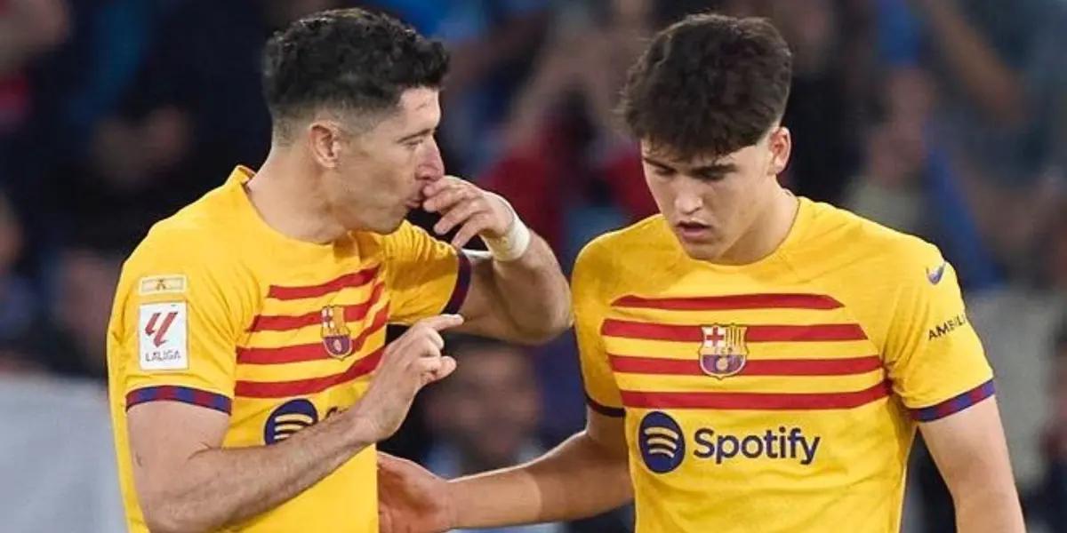 Lo que le enseñó Lewandowski a Pau Cubarsí y ahora la rompe en el FC Barcelona