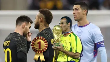 Lo que le faltó a Neymar para ser número 1 y superar a Messi y CR7, según Cafú
