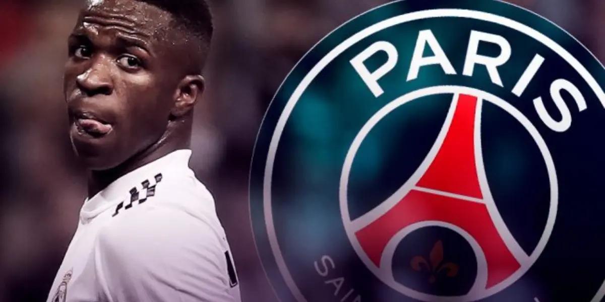 Lo que le ofrecería PSG a Vinicius para que reemplace a Mbappé y deje el Madrid
