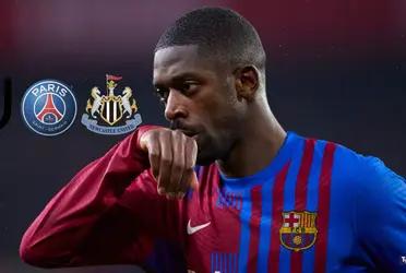 Lo que parecía una operación de menos de 15 millones de euros se convirtió en las últimas horas en una renovación de mas de 75 millones, algo inadmisible para la economía del club, por lo que el extremo francés cada día está mas lejos de seguir en el blaugrana.