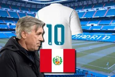 Lo vio Ancelotti y era nuevo 10 del Madrid, hoy gana 20 mil y deambula en Perú