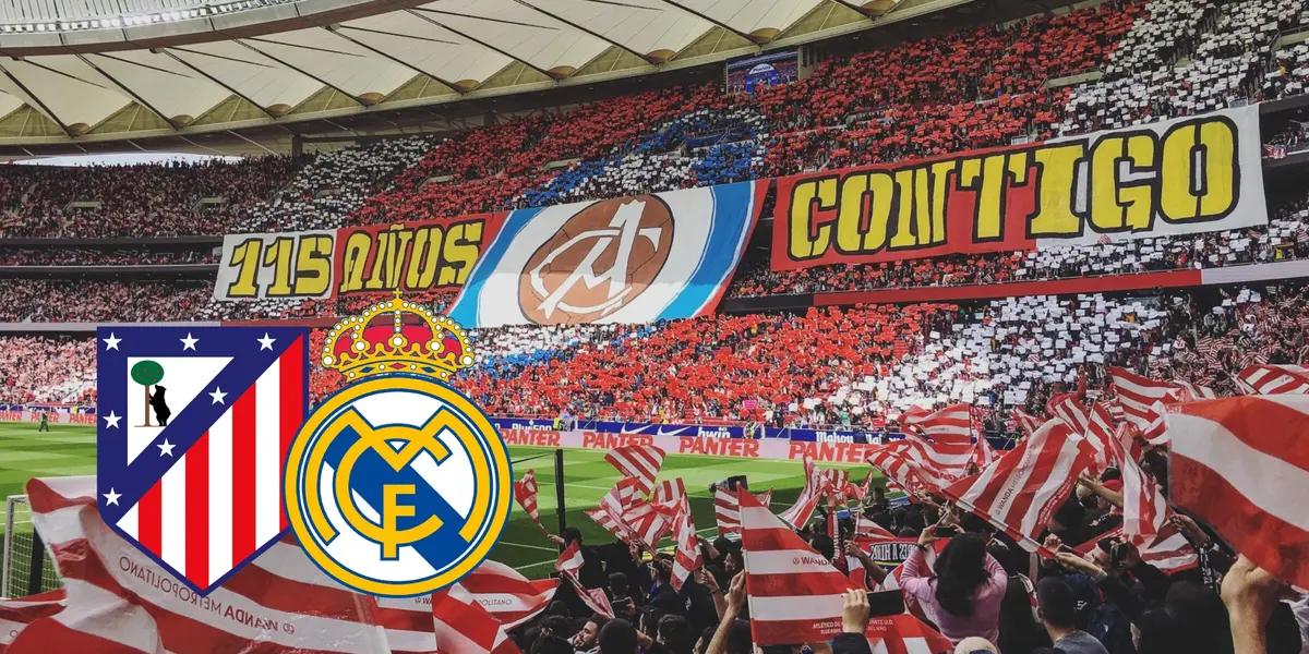 Loa aficionados del Atlético de Madrid no se quieren perder el partido de ida de los octavos en el Bernabéu