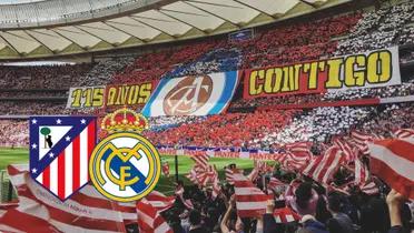 Loa aficionados del Atlético de Madrid no se quieren perder el partido de ida de los octavos en el Bernabéu