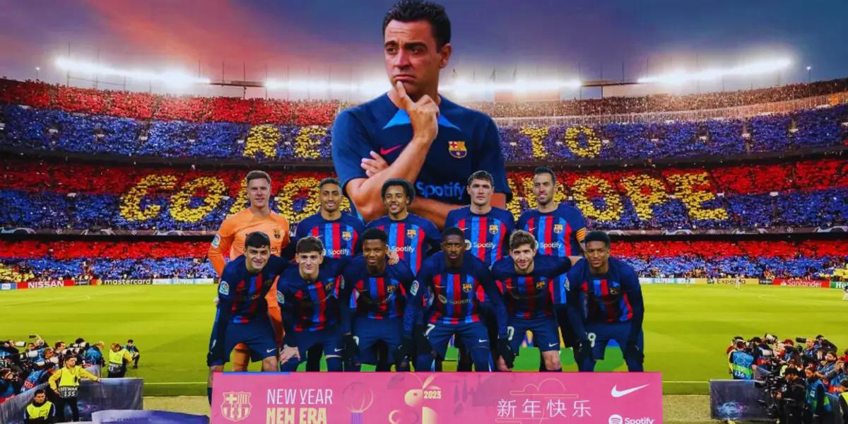 Los 5 jugadores que disputan la mirada de Xavi Hernández.