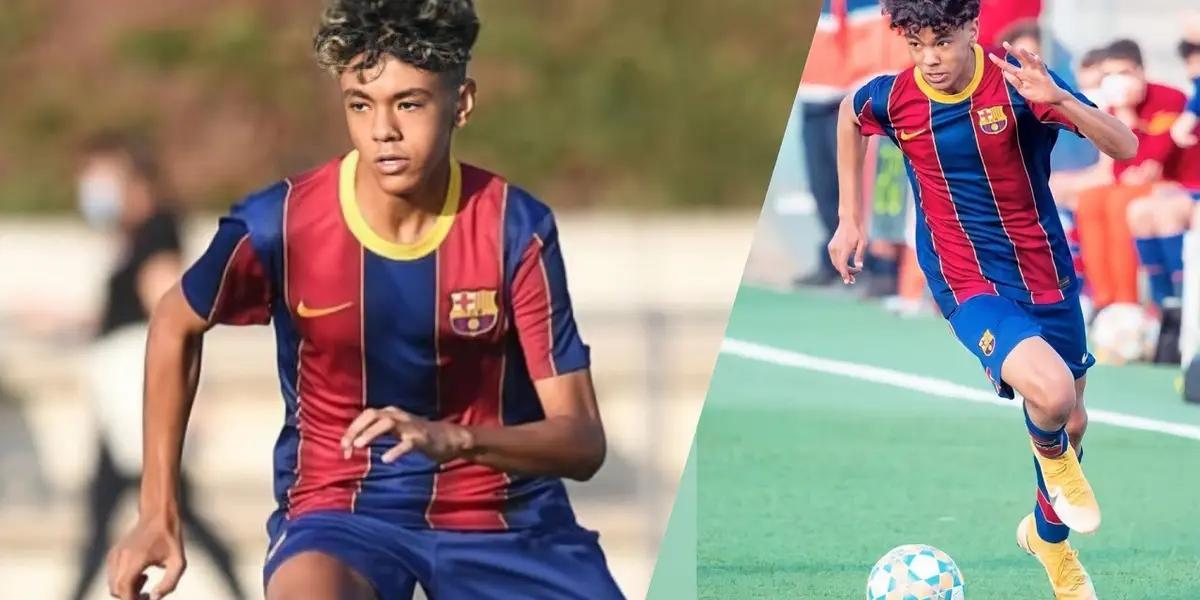 Los alemanes están muy cerca de llevarse a Adam Aznou, estrella culé de La Masía.