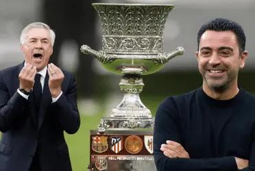 Los Blaugranas quieren levantar el primer título del año frente a los Merengues y apuestan a un joven talento para conseguirlo