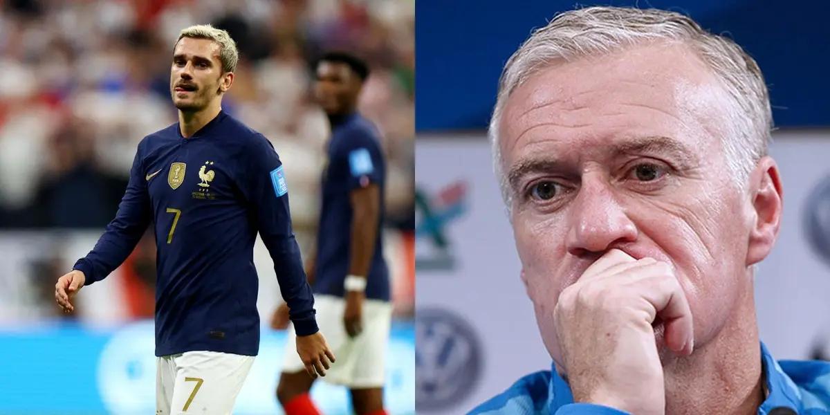 Los casos no cesan en la selección de Francia y crece la preocupación en Deschamps.
