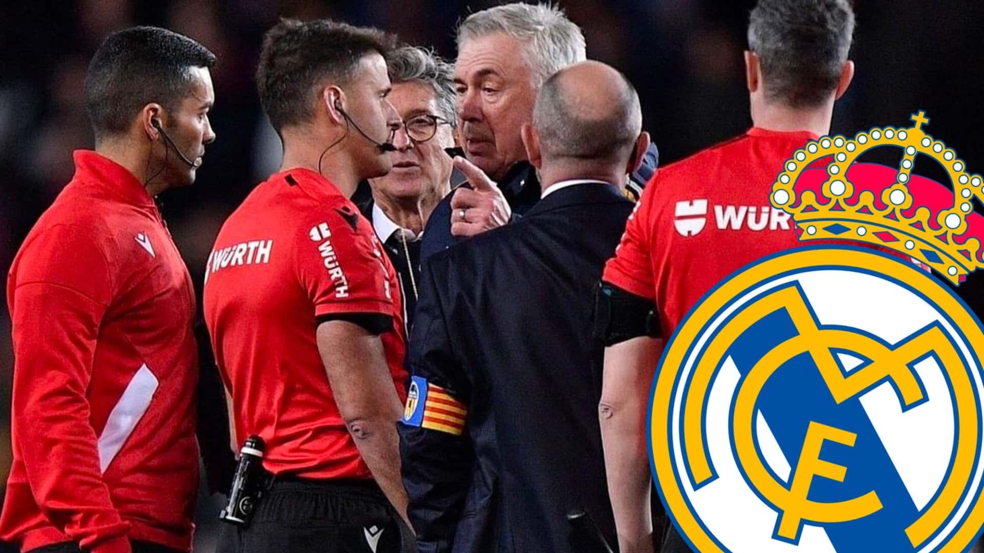 Los del Real Madrid quieren que Gil Manzano termine dirigiendo en este torneo