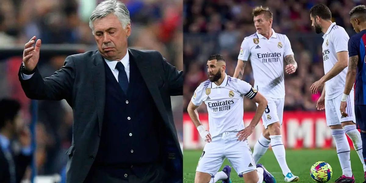 Los dirigidos por Carlo Ancelotti no reciben las mejores noticias desde Sudamérica.