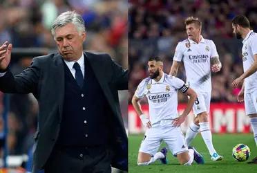 Los dirigidos por Carlo Ancelotti no reciben las mejores noticias desde Sudamérica.